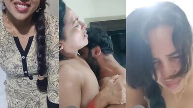 Gurugram HR aunty and young boss hot sex video