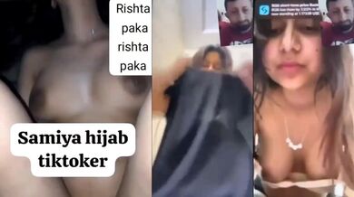 Pakistani tiktoker samiya hijab viral sex video