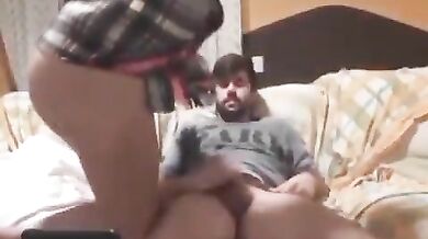 Married Bhabhi cock riding video with devar