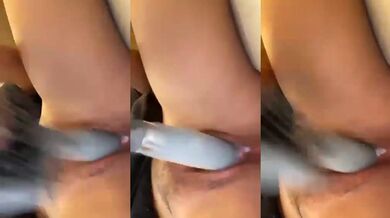 Punjabi hot girl Nikki fucking a hairbrush!