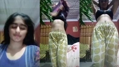 Virgin muslim girl shows her hairy pussy and boobs