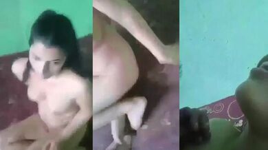 Young and slim Pakistani girl pussy fucking at home