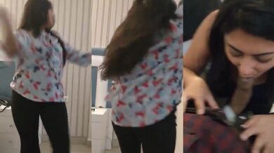 Punjabi milf hot dance and lund sucking video