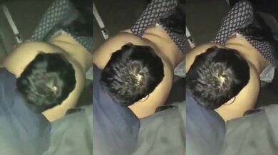 Chhinal punjabi aunty ass licked on the car backseat