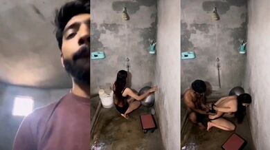 Pakistani viral toilet fucking Bhabhi new video