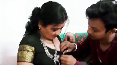 Bengali hot aunty xxx threesome with 2 young boys