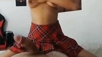 Mumbai young cousin girl hot blowjob video