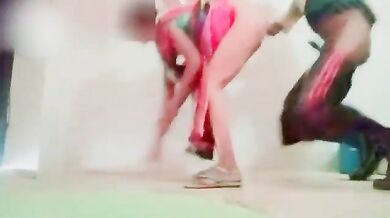 Young labour guy doggy fucking with local bhabhi