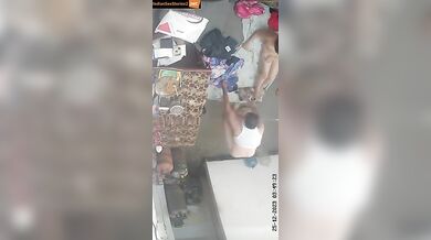 CCTV footage of factory owner fucking young bhbahi